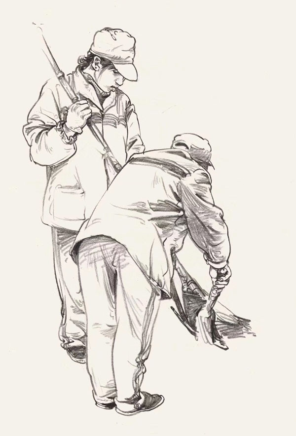 2018年遼寧省美術(shù)聯(lián)考速寫考題-范畫2.jpg