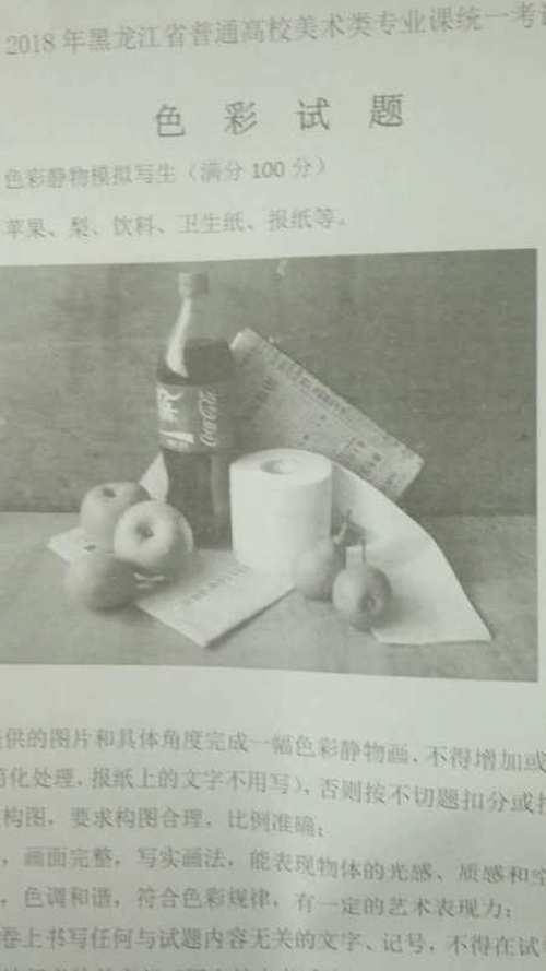 2018年黑龍江美術聯考色彩考題.jpg